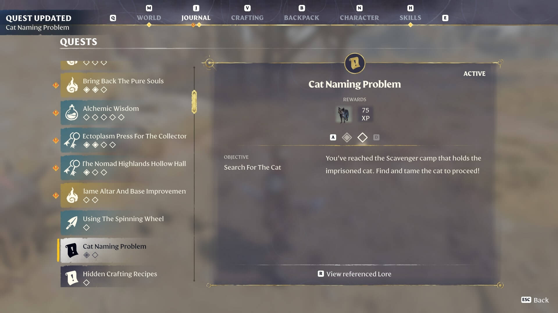 Items Cat Naming Problem 4