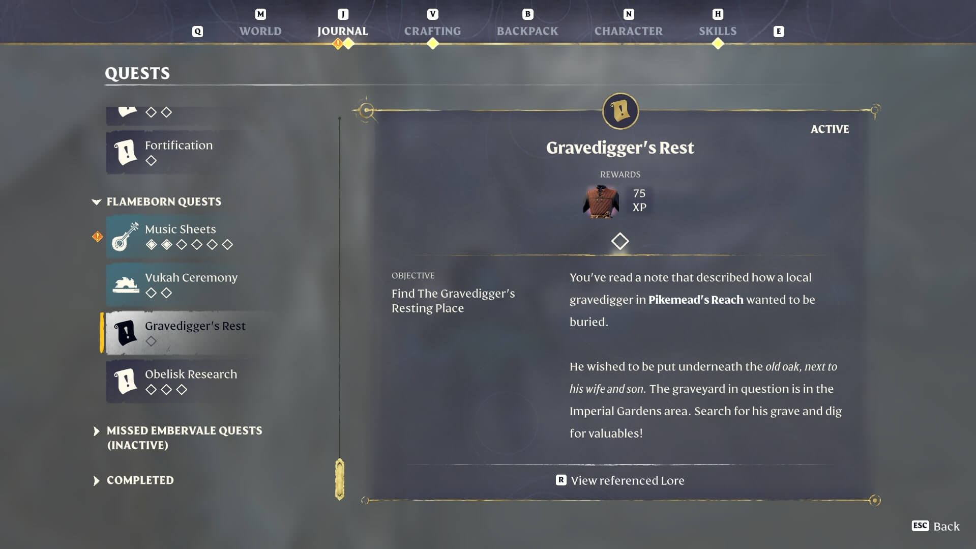 Items Gravediggers Rest 1