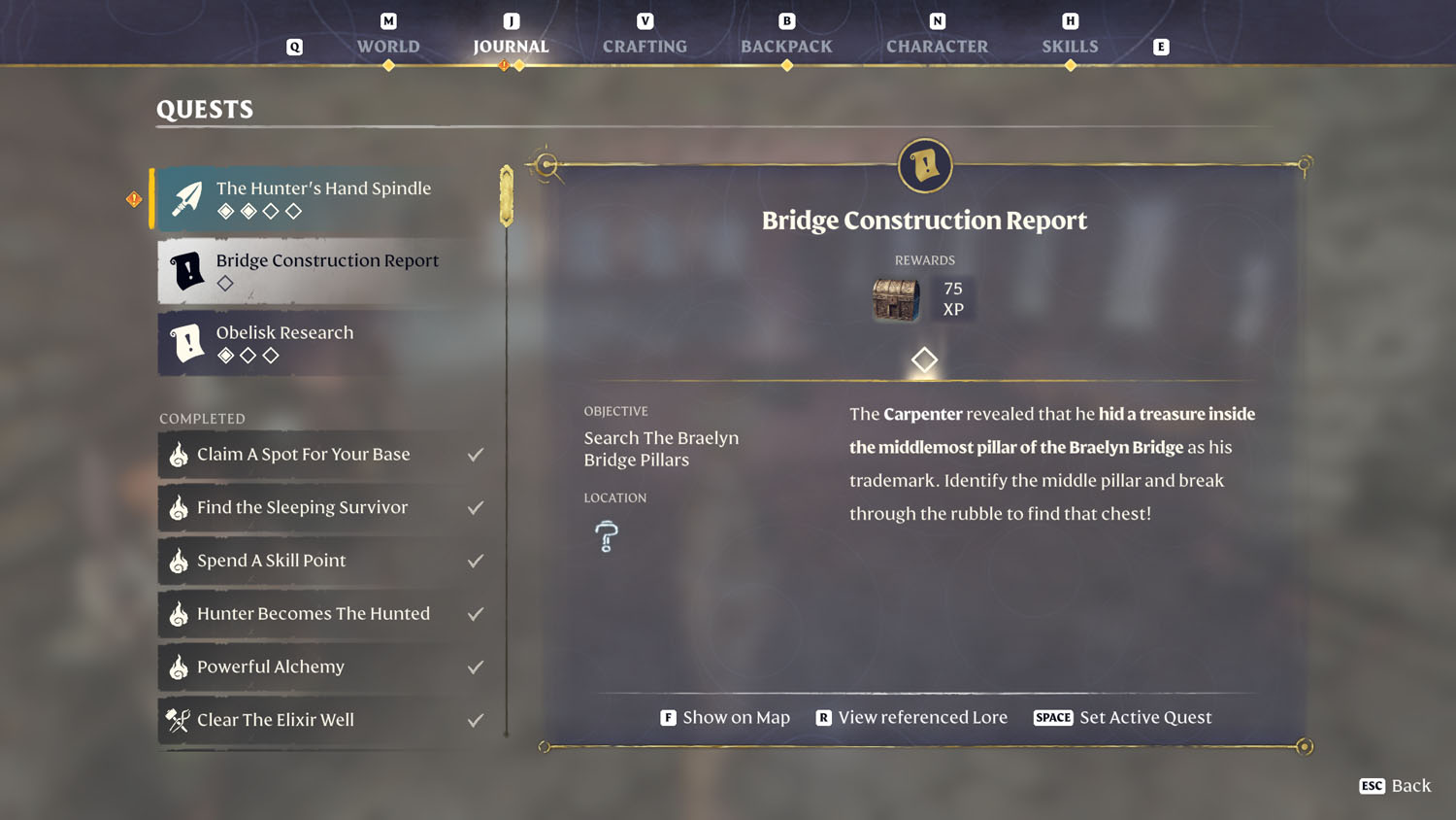 Items Bridge Construction Report 3