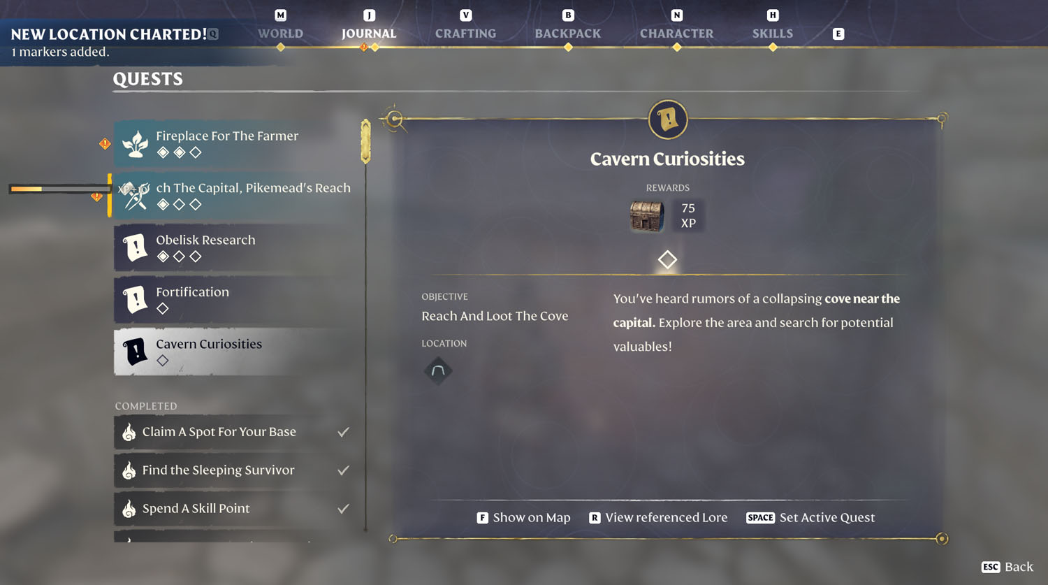 Items Cavern Curiosities 1