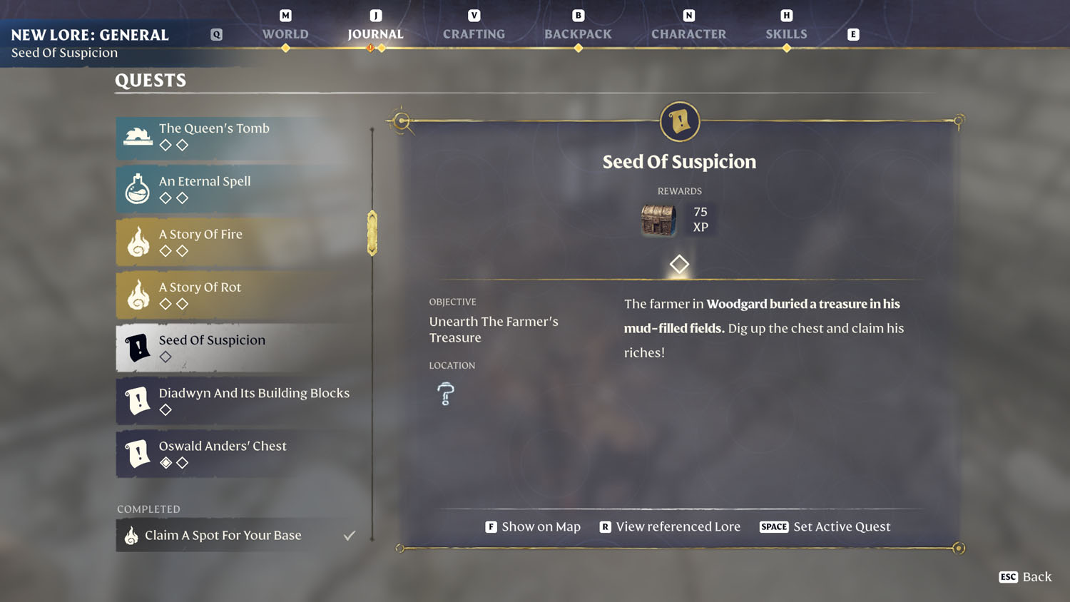 Items Seed Of Suspicion 1