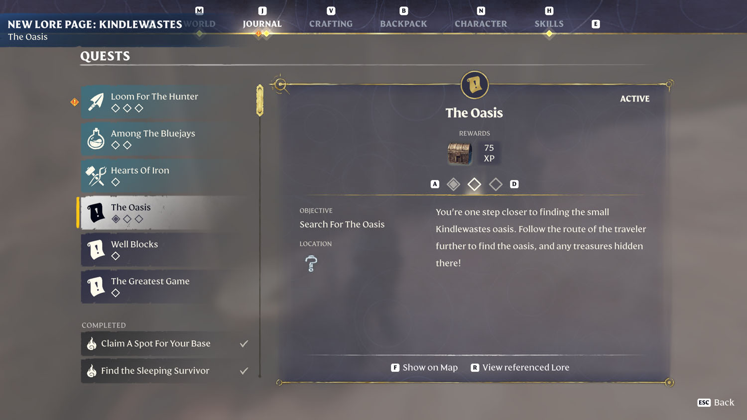 Items The Oasis 2