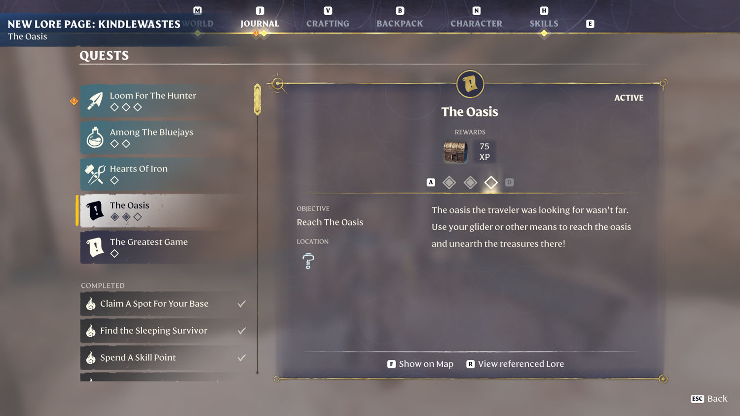 Items The Oasis 3