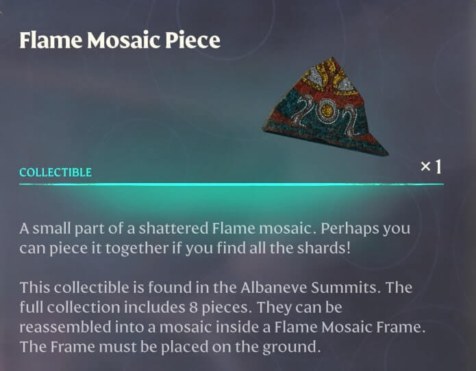 Items Flame Mosaic 17