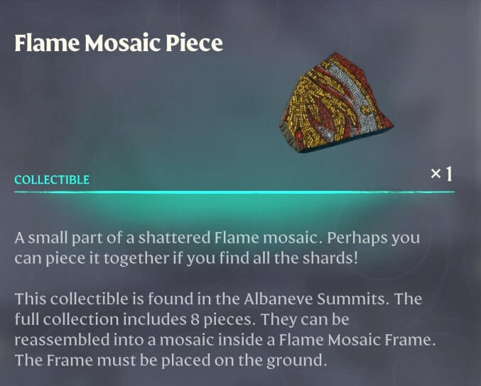 Items Flame Mosaic 31