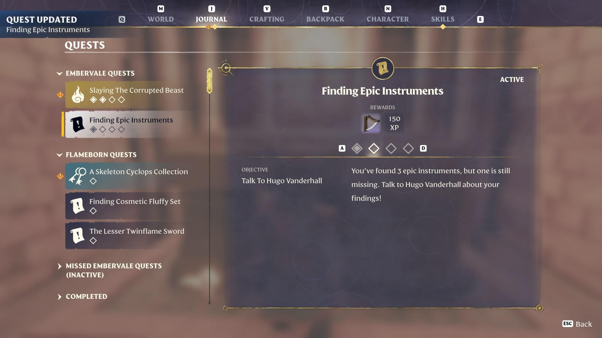 Items Finding Epic Instruments 30