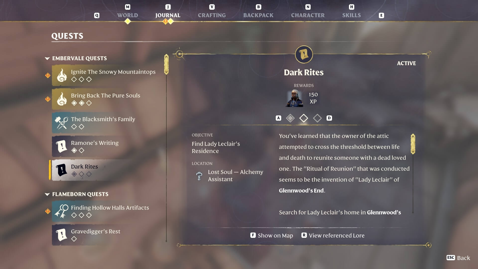 Items Dark Rites 3