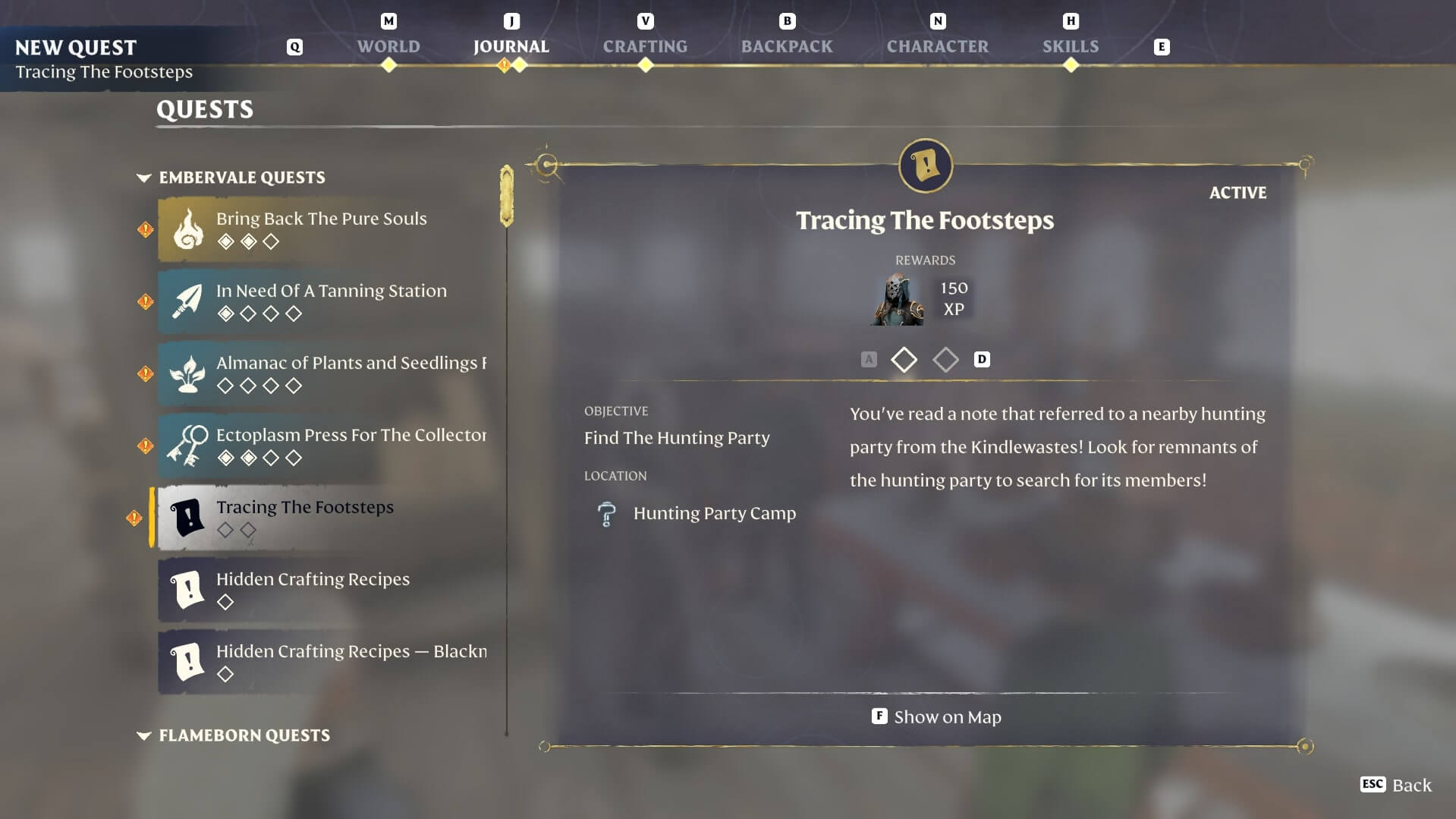 Items Tracing The Footsteps 3