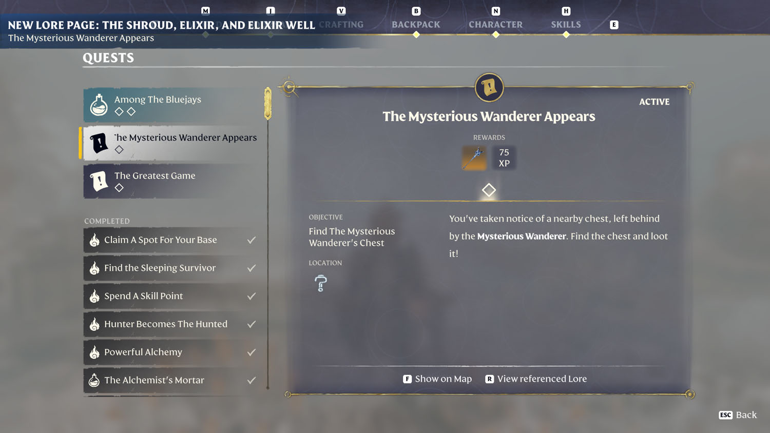 Items The Mysterious Wanderer Appears 2