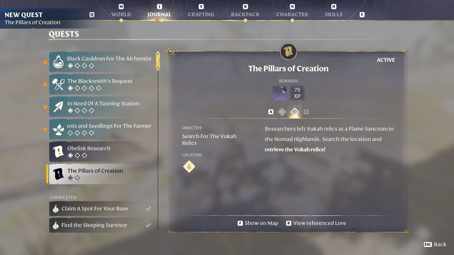 Items The Pillars Of Creation 2
