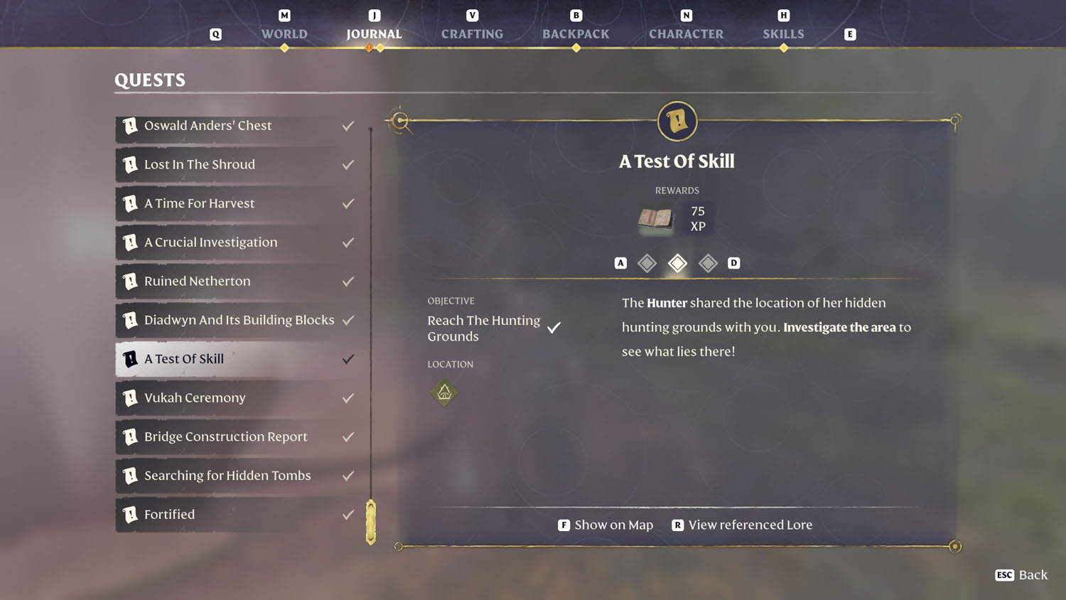 Items A Test Of Skill 10