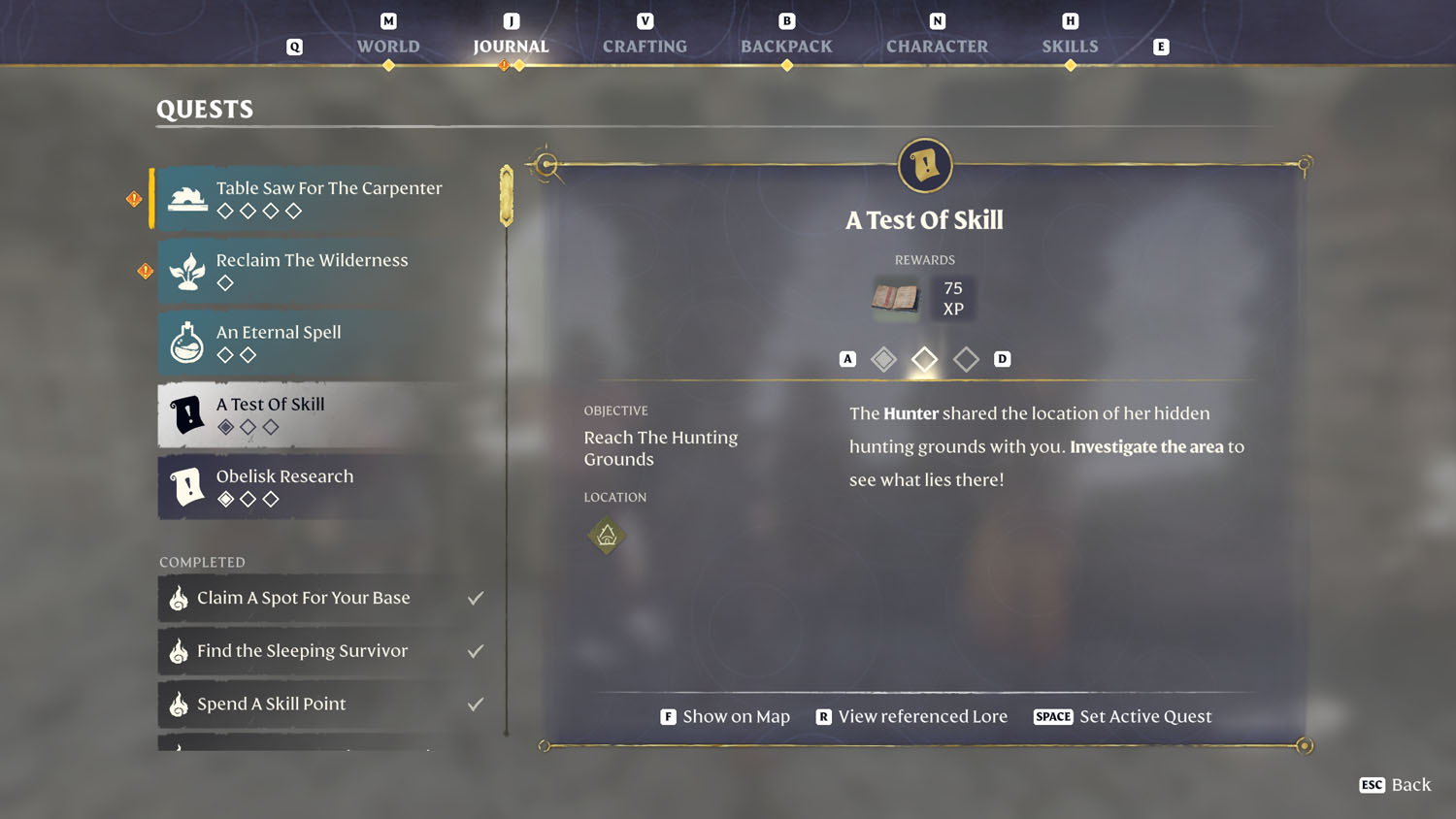 Items A Test Of Skill 6