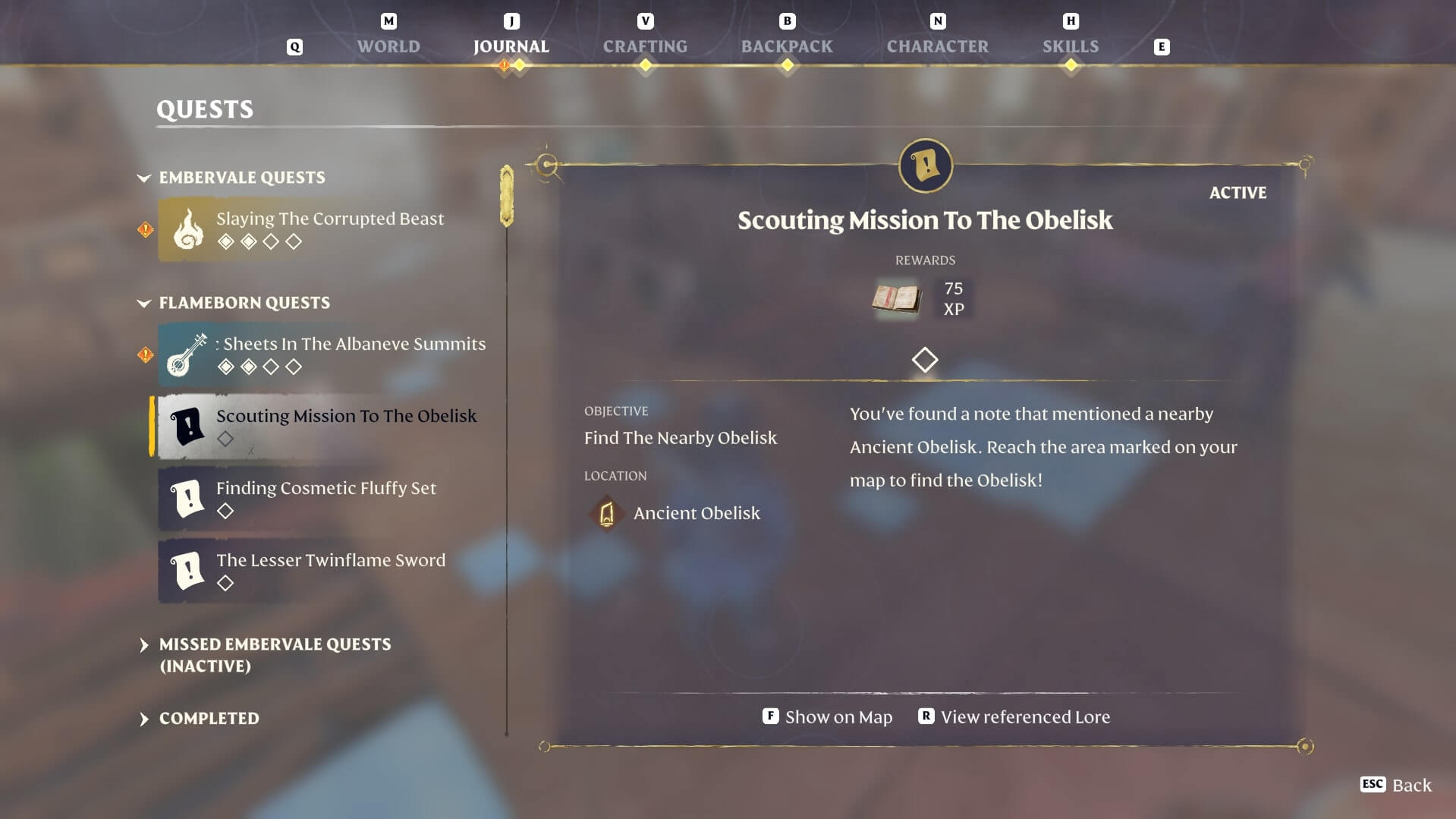 Items Scouting Mission To The Obelisk 1