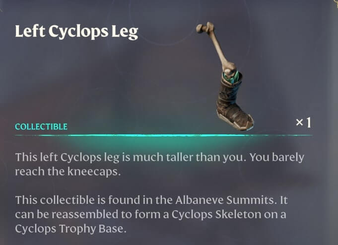 The Collector 03 A Skeleton Cyclops Collection 25