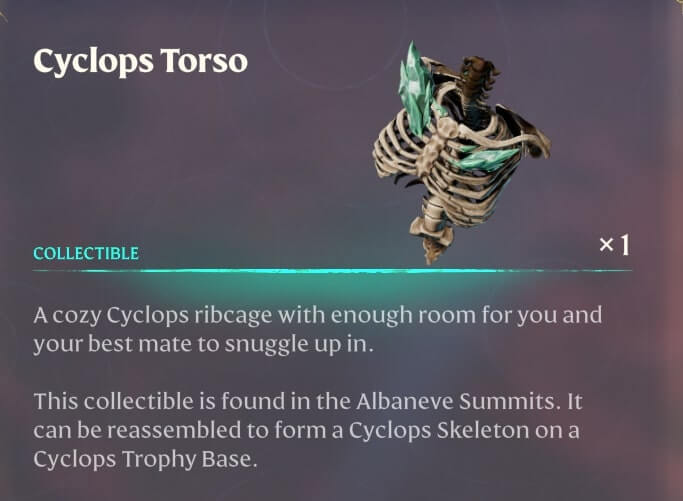 The Collector 03 A Skeleton Cyclops Collection 7